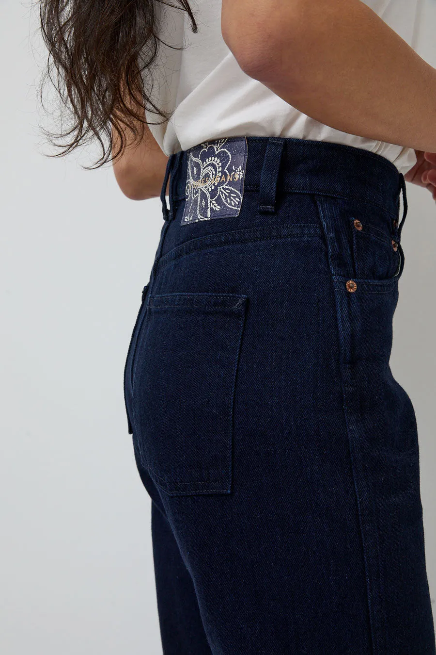 B Sides Plein High Straight in Indigo Rinse sold by No. 6 product image thumbnail 2