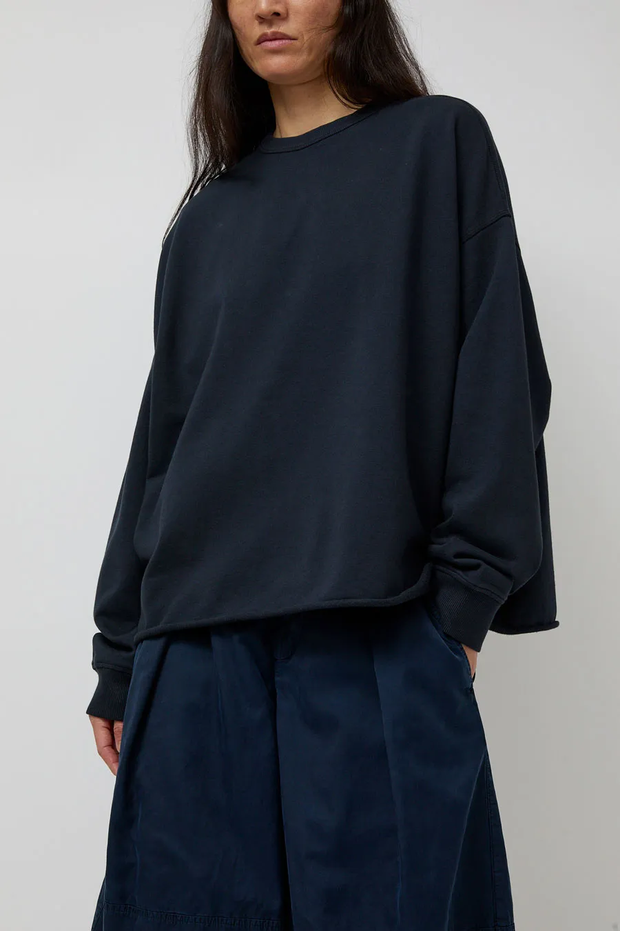 YMC Studio Sweatshirt in Navy sold by No. 6 product image thumbnail 3