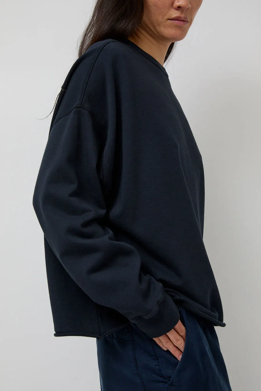 YMC Studio Sweatshirt in Navy sold by No. 6 product image thumbnail 4