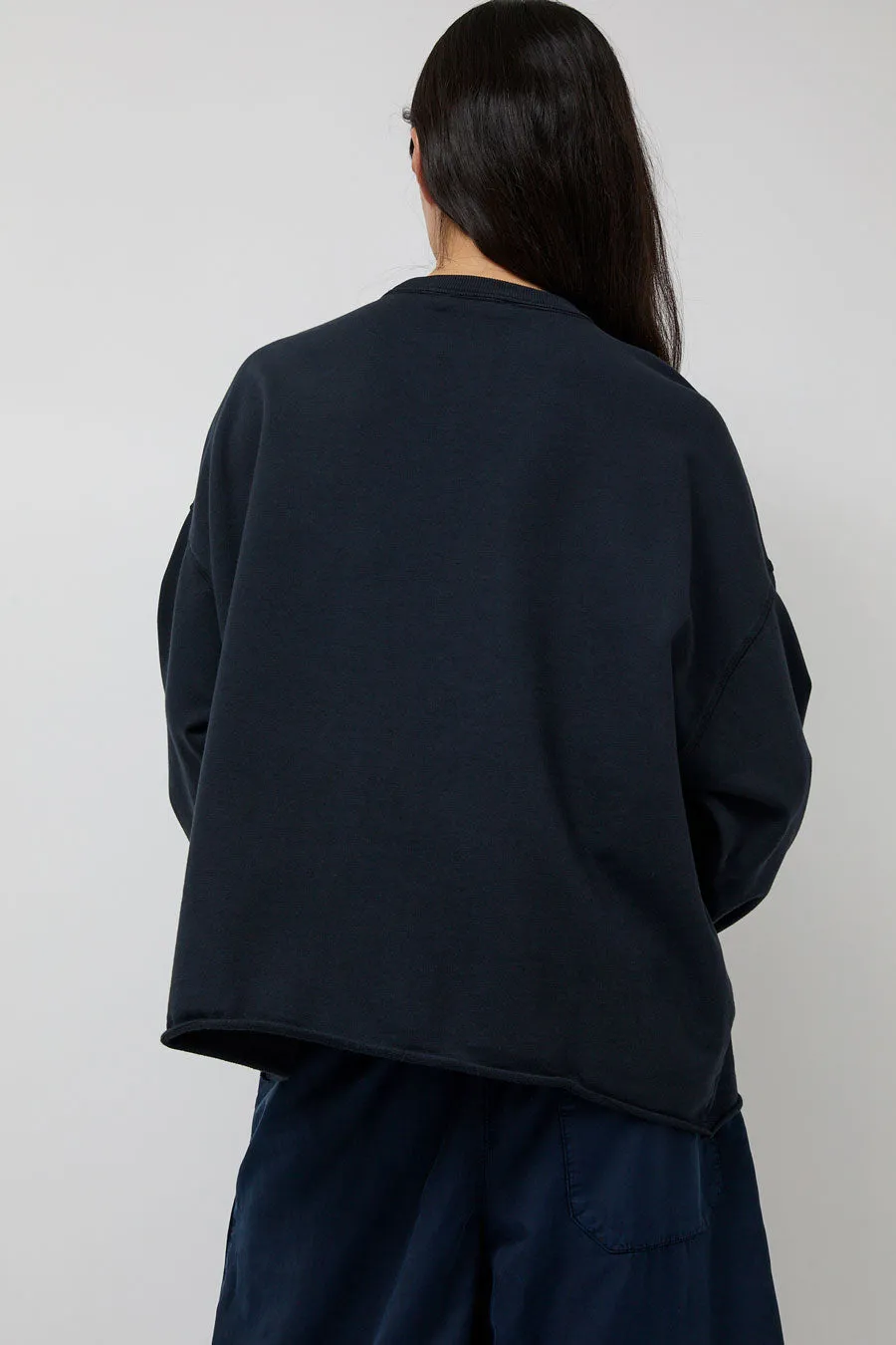 YMC Studio Sweatshirt in Navy sold by No. 6 product image thumbnail 5