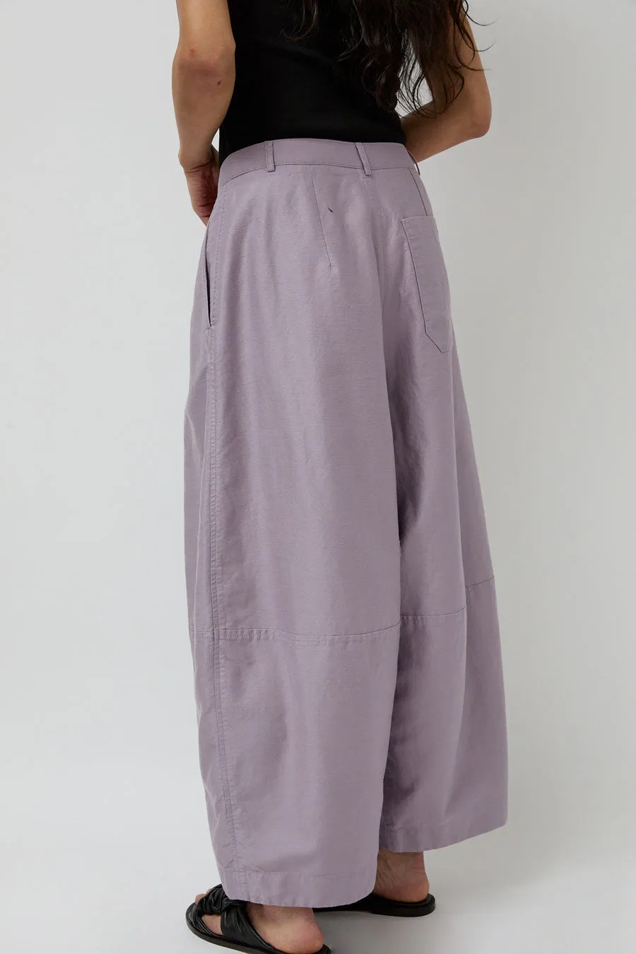 YMC Deadbeat Trouser in Lilac sold by No. 6 product image thumbnail 5