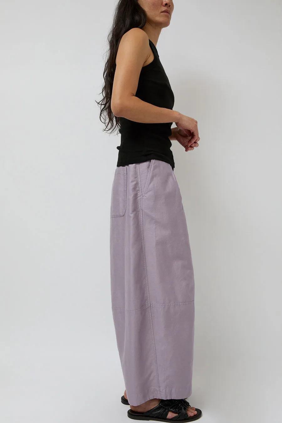 YMC Deadbeat Trouser in Lilac sold by No. 6 product image thumbnail 3