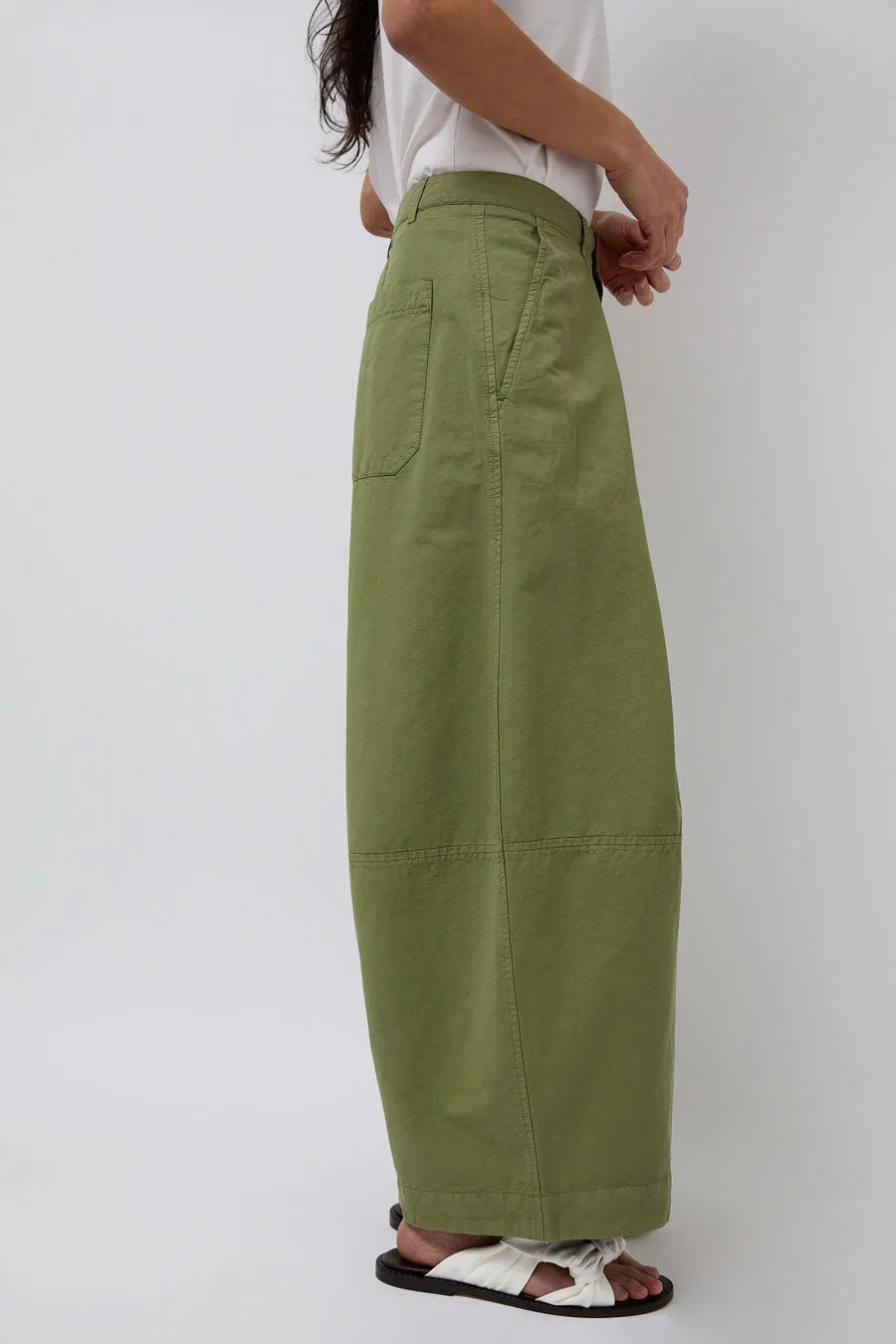 YMC Deadbeat Trouser in Green sold by No. 6 product image thumbnail 5