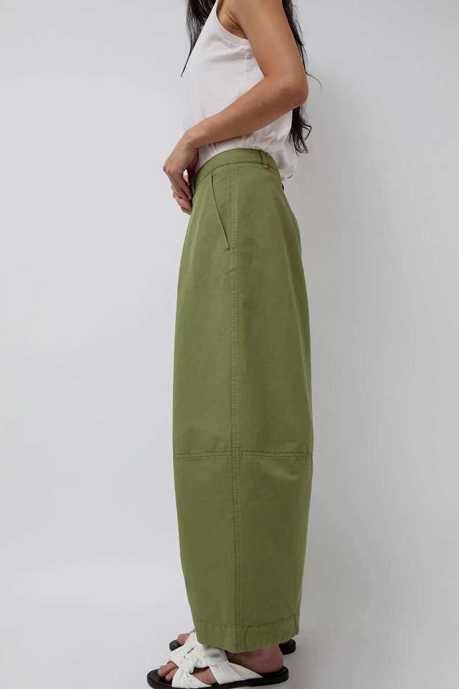 YMC Deadbeat Trouser in Green sold by No. 6 product image thumbnail 4