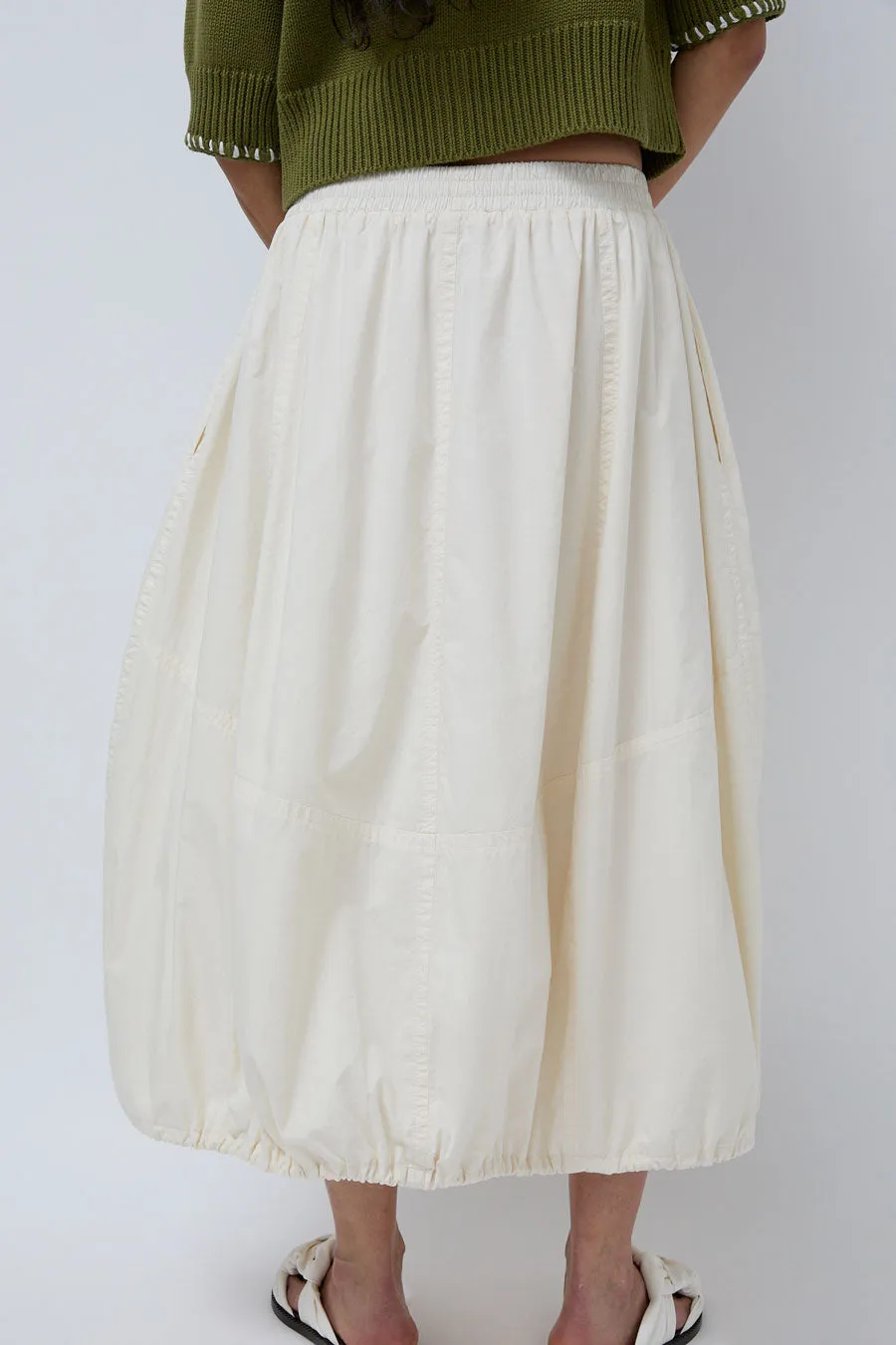 YMC Parachute Skirt in Off White sold by No. 6 product image thumbnail 5