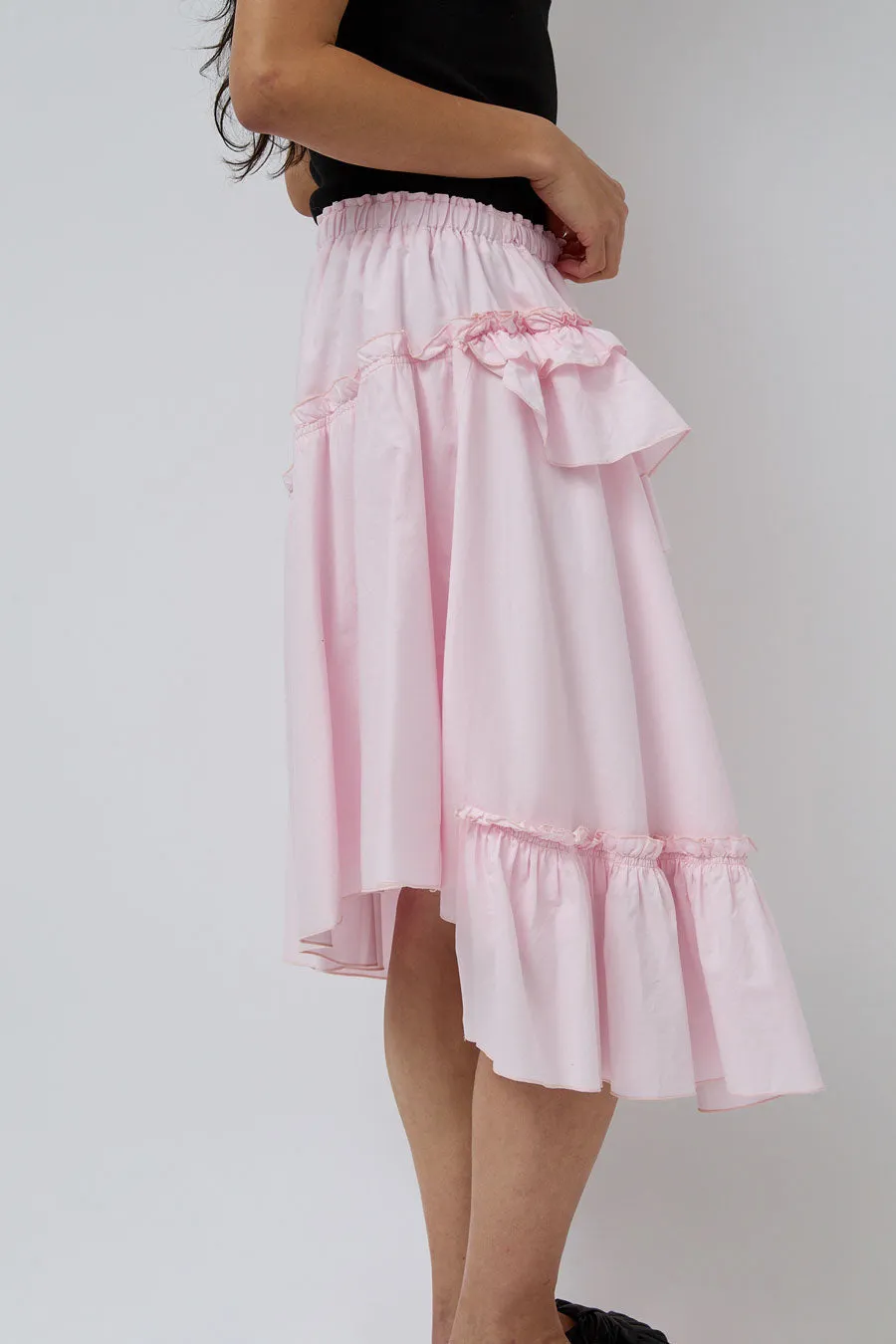YMC Draped Skirt in Light Pink sold by No. 6 product image thumbnail 3