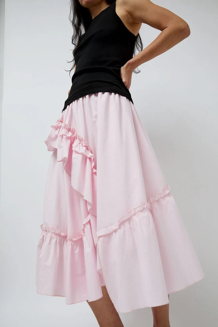 YMC Draped Skirt in Light Pink sold by No. 6 product image thumbnail 2