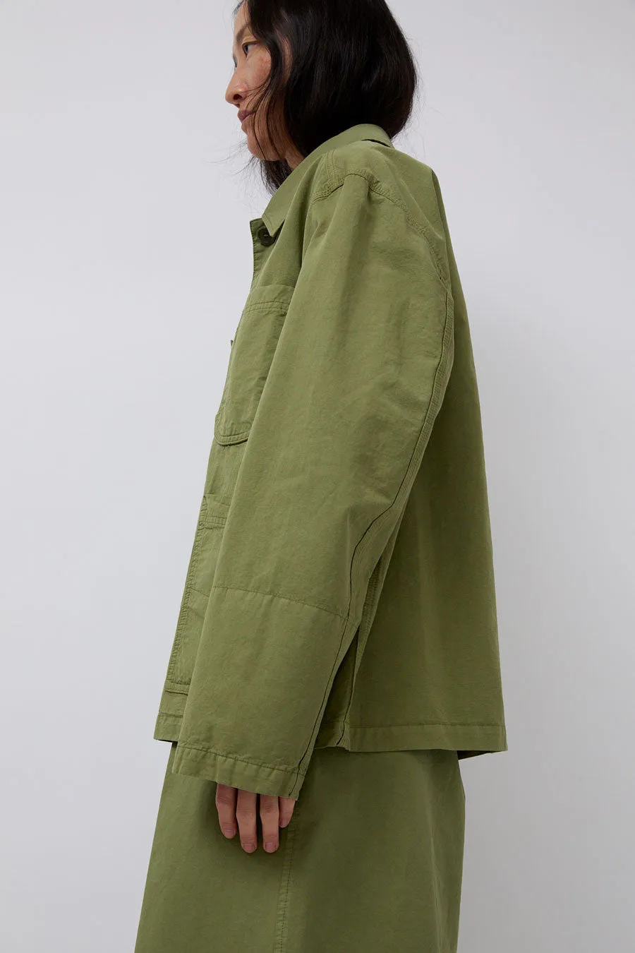 YMC Construction Jacket in Green sold by No. 6 product image thumbnail 2