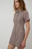 A Bronze Age Sloan Dress in Brown Gingham sold by No. 6