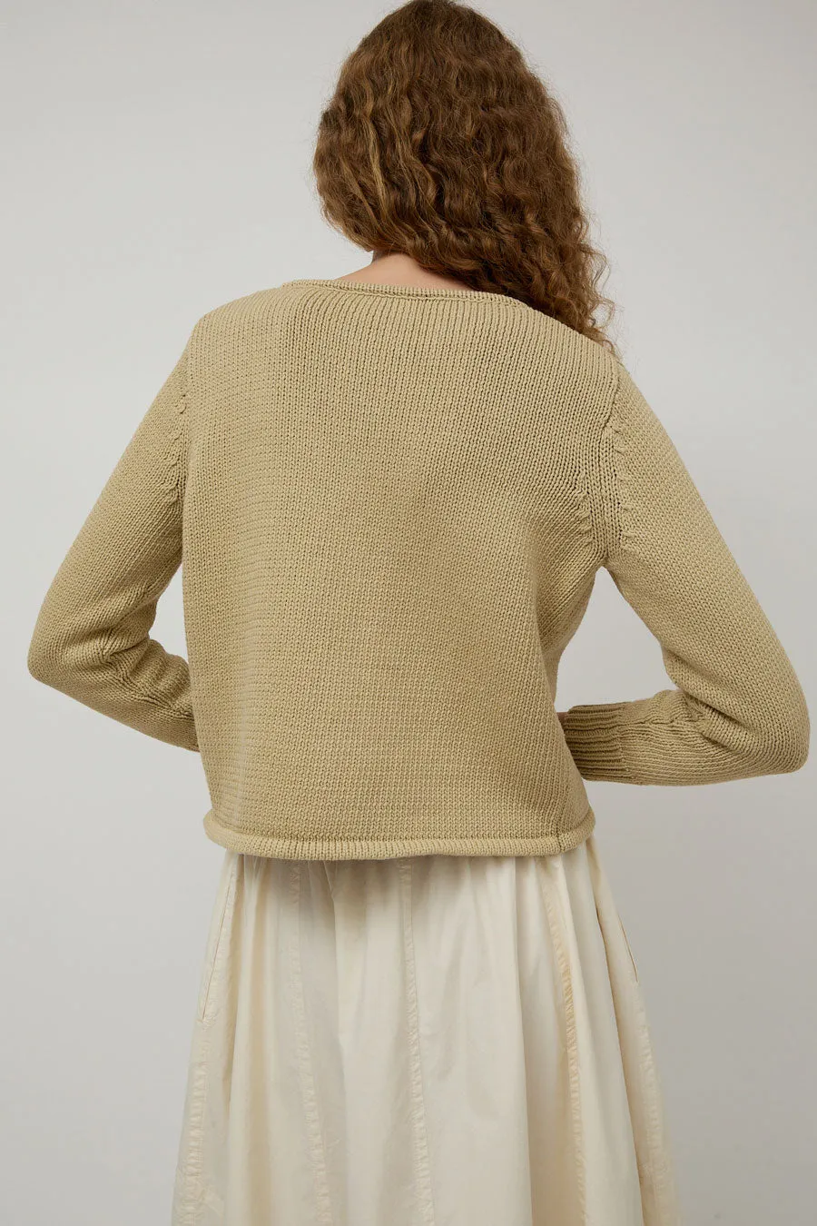 Ciao Lucia Deo Cardigan in Khaki sold by No. 6 product image thumbnail 5