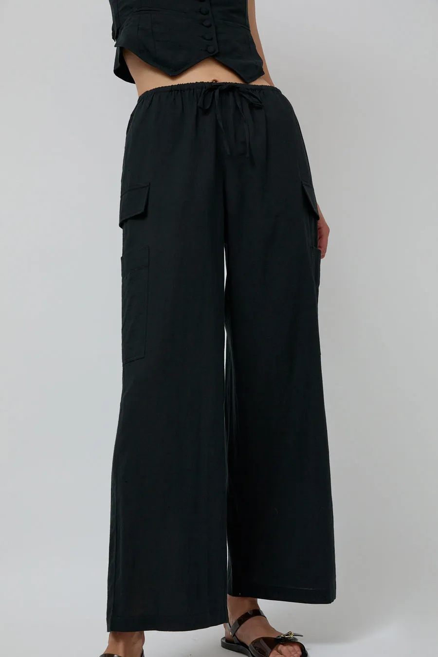 Ciao Lucia Marceau Pant in Black sold by No. 6 product image thumbnail 2