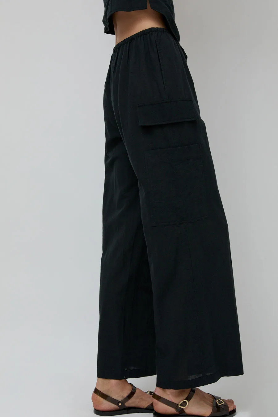 Ciao Lucia Marceau Pant in Black sold by No. 6 product image thumbnail 3