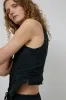 Ciao Lucia Argento Vest in Black sold by No. 6