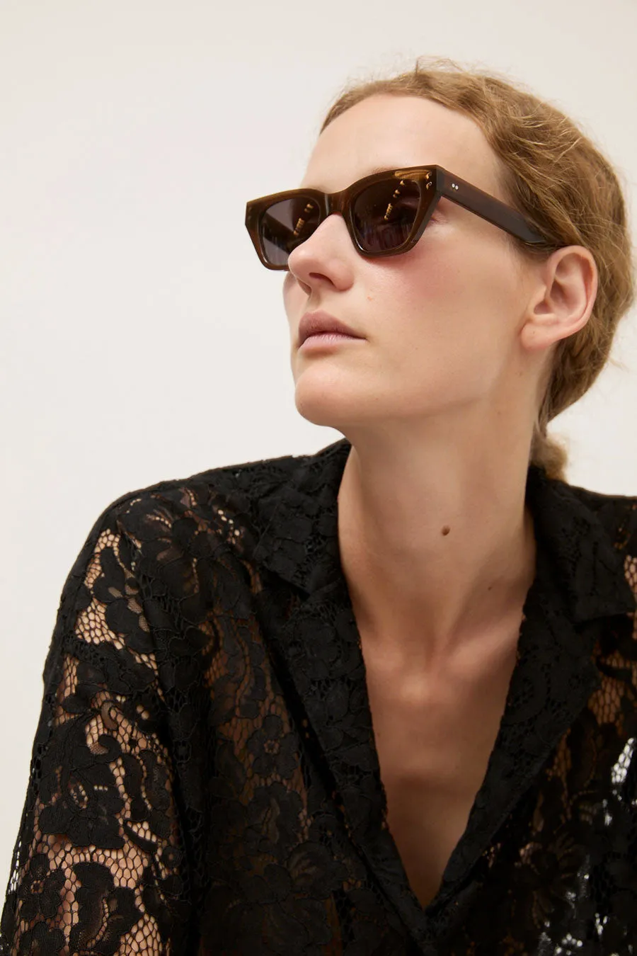 Monokel Memphis Sunglasses in Chocolate sold by No. 6 product image thumbnail 3