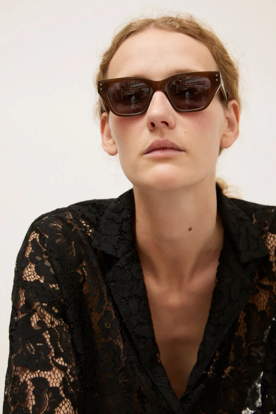 Monokel Memphis Sunglasses in Chocolate sold by No. 6