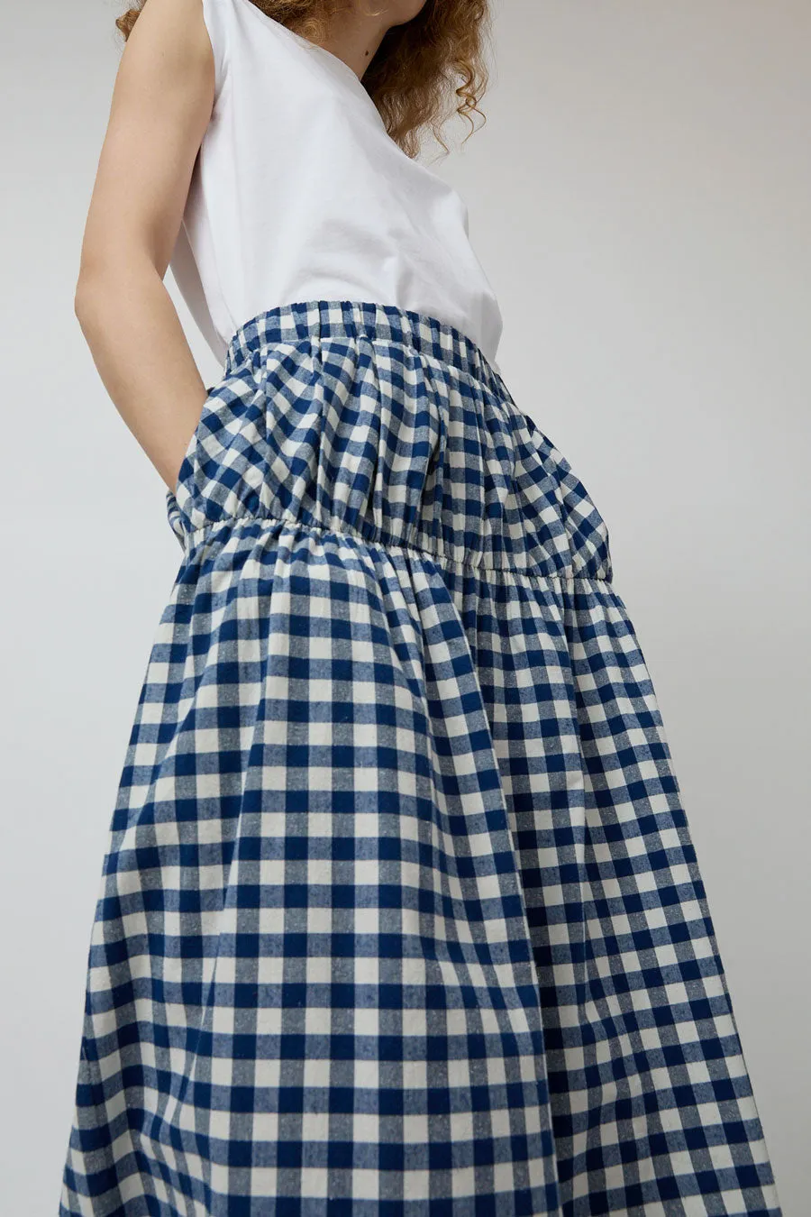 Atelier Delphine Bethany Skirt in Gingham sold by No. 6 product image thumbnail 2