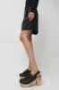 No.6 Coco Clog on Platform in Black sold by No. 6
