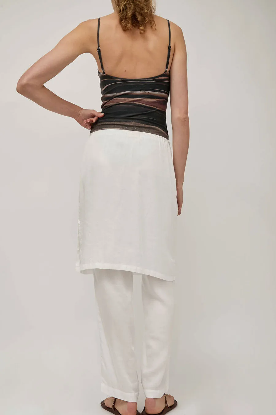 Hakea Shay Skirt Pant in White sold by No. 6 product image thumbnail 4