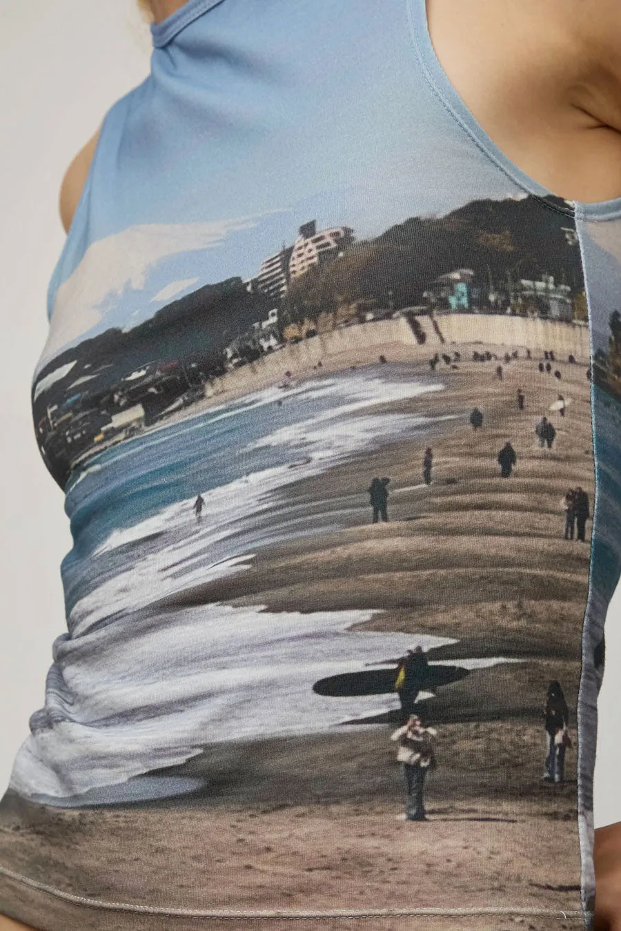Hakea Anna Printed Tank in Mt Fuji sold by No. 6 product image thumbnail 3