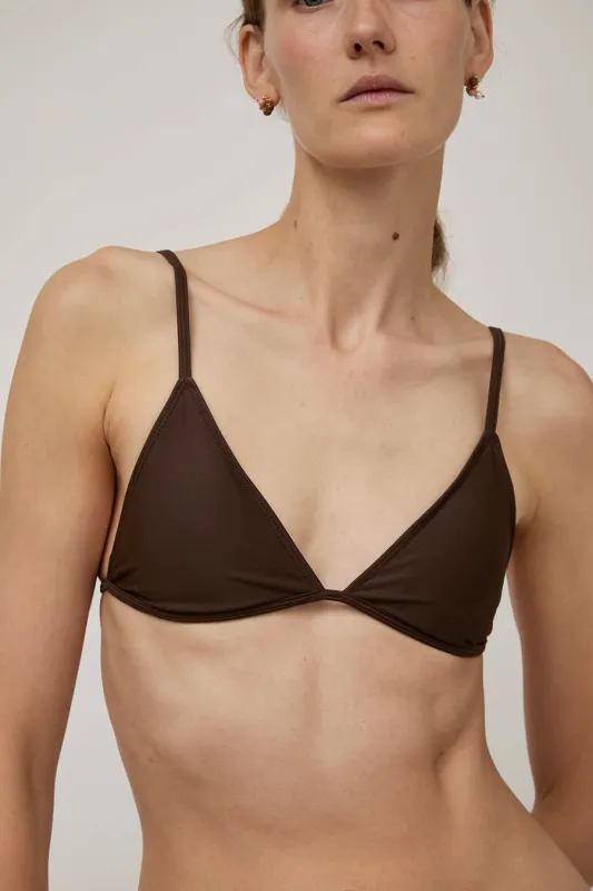 Hakea Voyage Tri Top in Earth sold by No. 6