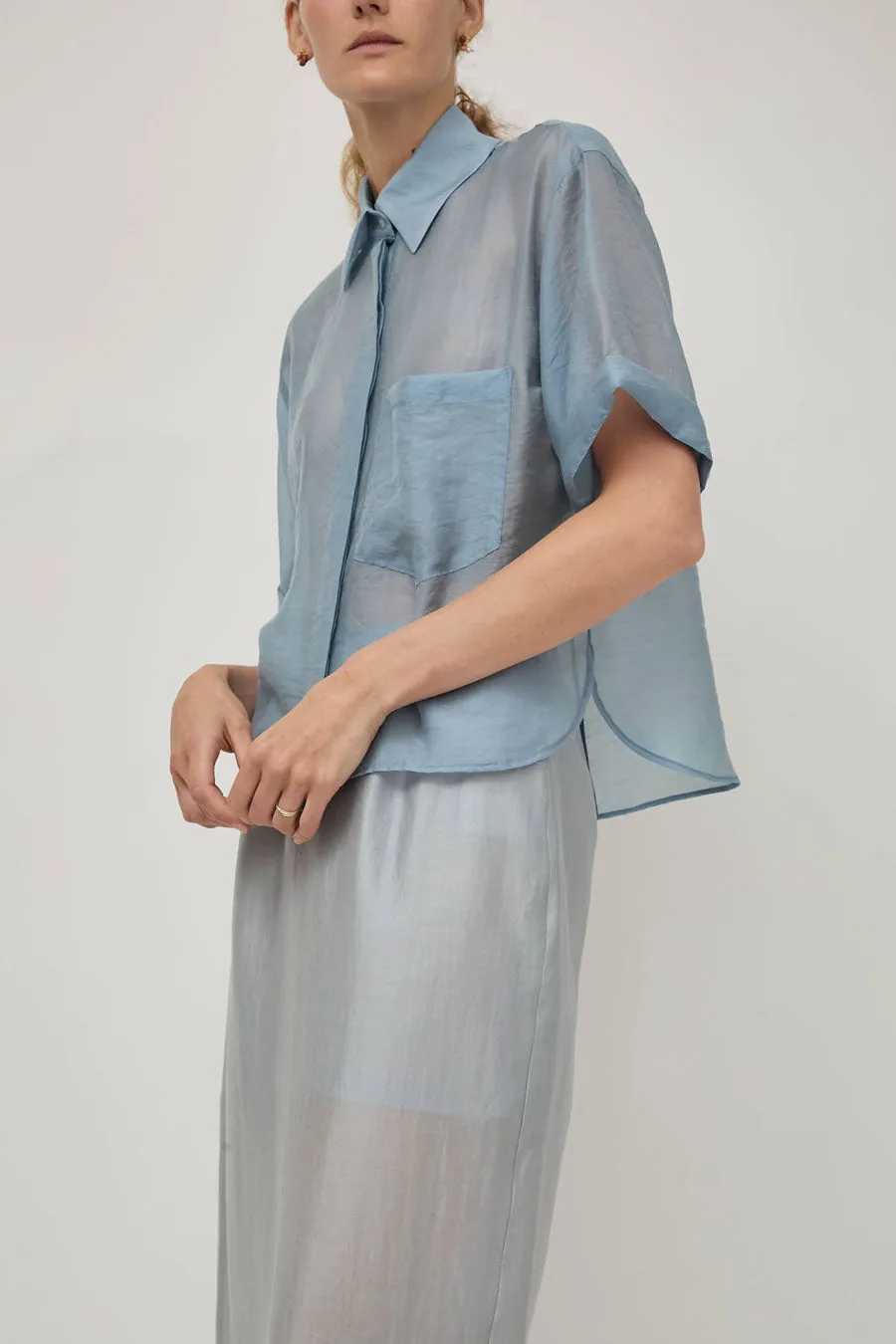 No.6 Lara Top in Ciel sold by No. 6 product image thumbnail 5