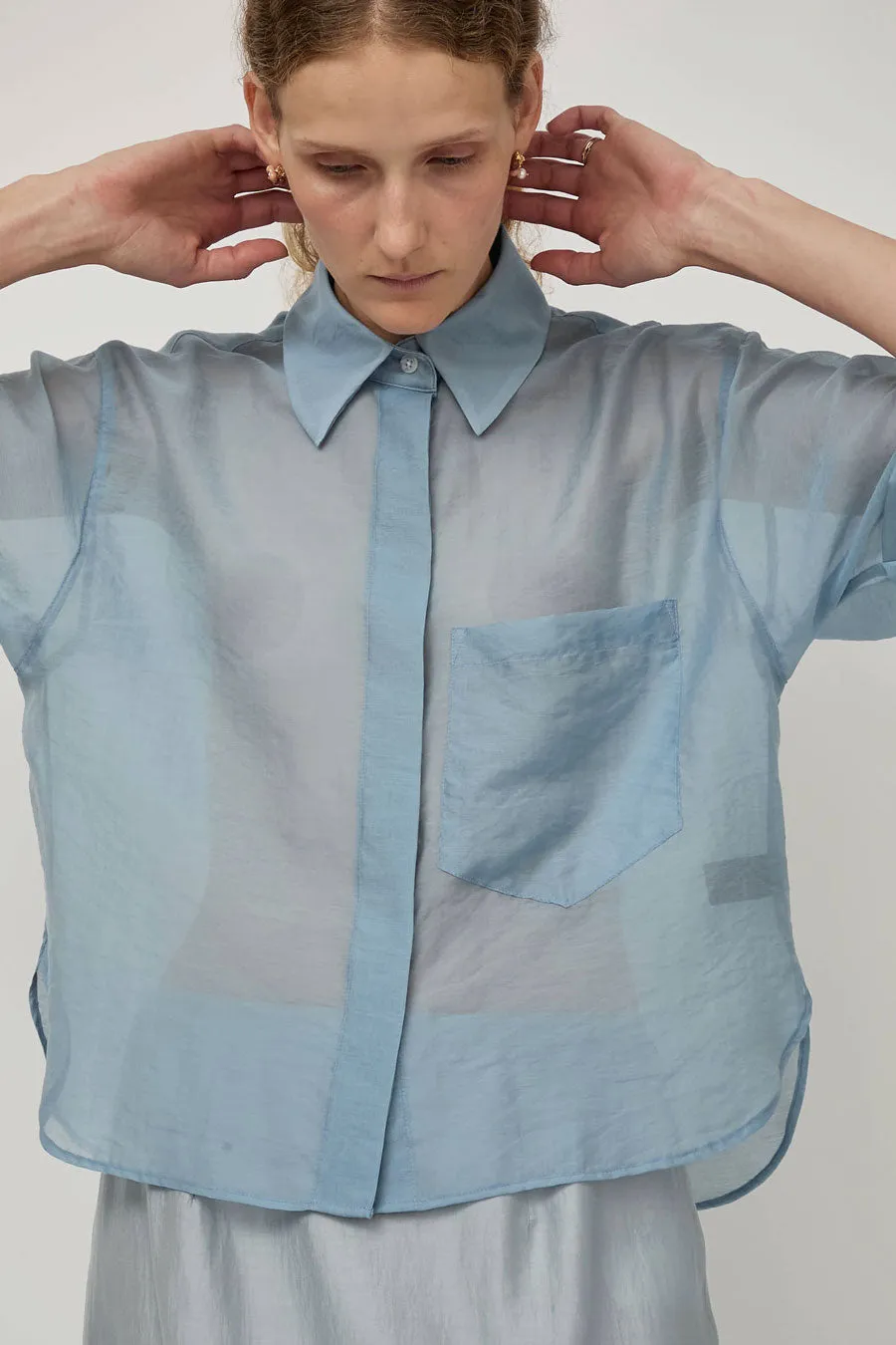 No.6 Lara Top in Ciel sold by No. 6