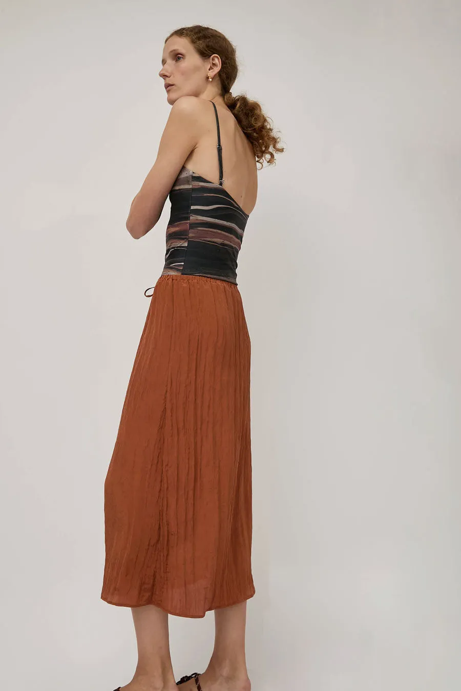 No.6 Inez Skirt in Rust sold by No. 6 product image thumbnail 4