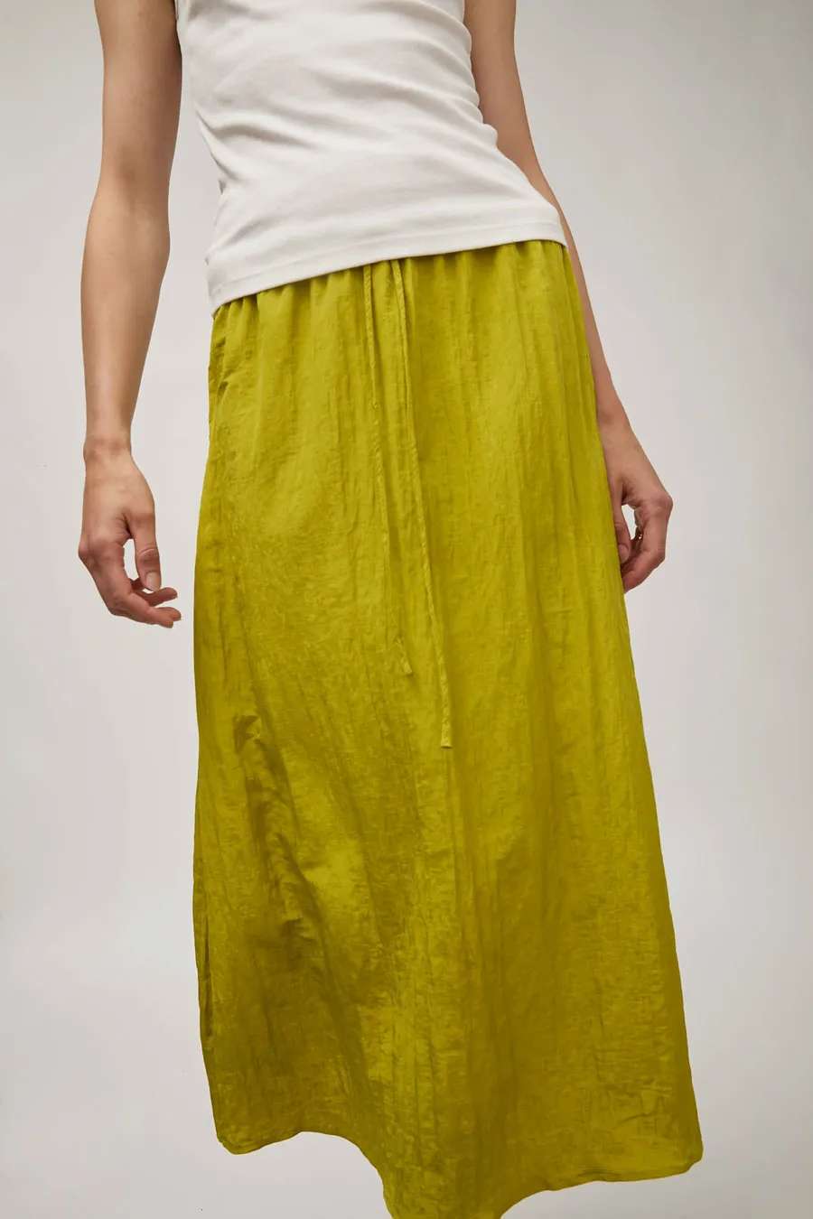 No.6 Inez Skirt in Chartreuse sold by No. 6 product image thumbnail 4