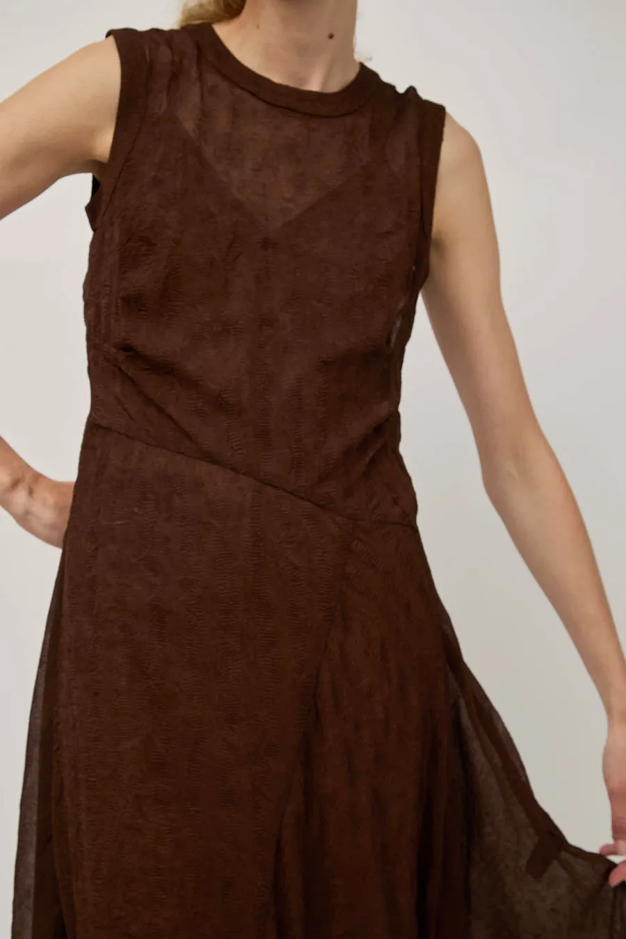 No.6 Nina Dress in Brown sold by No. 6 product image thumbnail 3