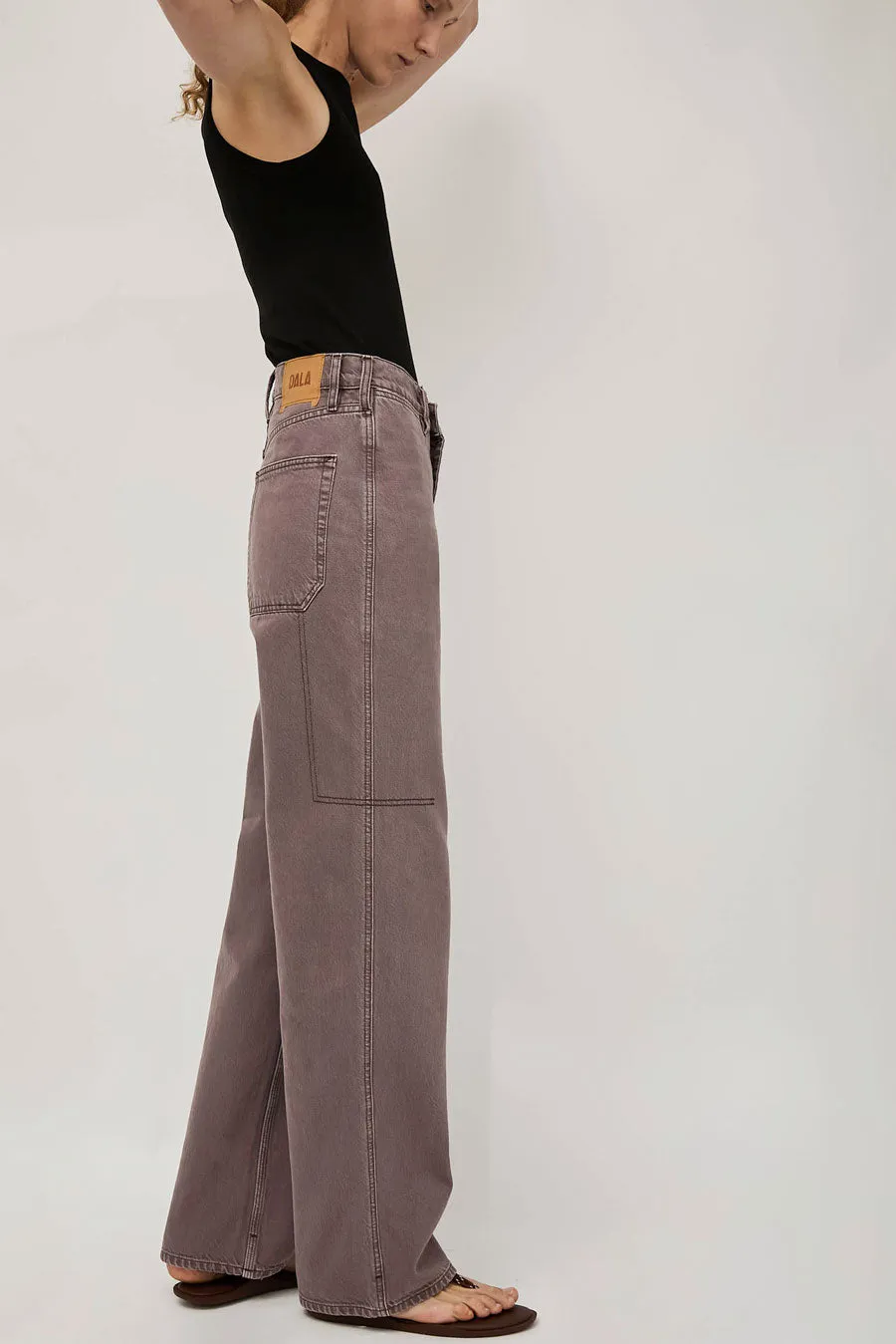 Dala Starch Jean in Sparrow sold by No. 6 product image thumbnail 4