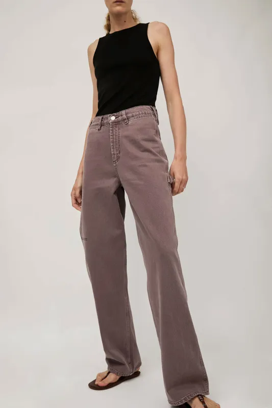 Dala Starch Jean in Sparrow sold by No. 6