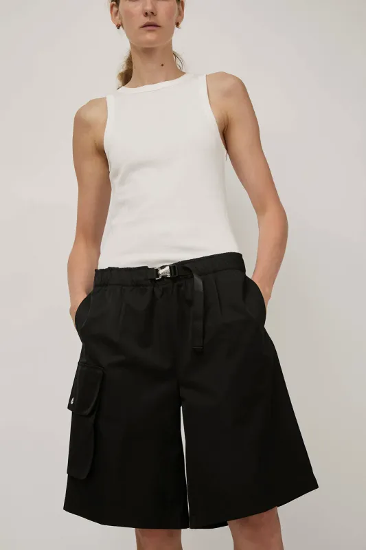 ARCS Rain Shorts in Black sold by No. 6