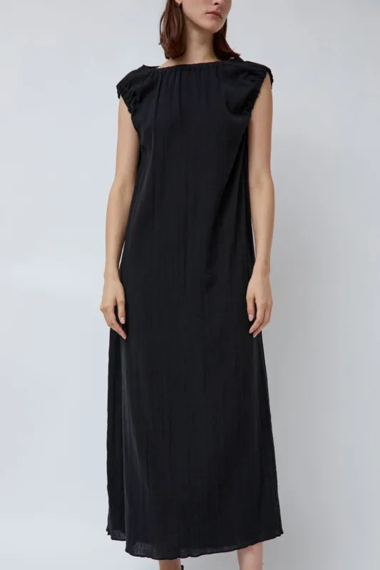 Baserange Mia Dress in Black made by Baserange