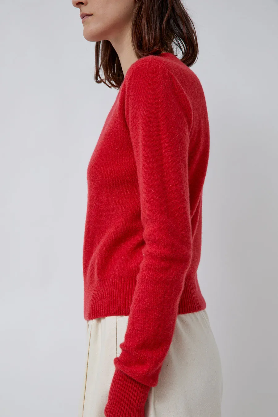 Baserange Tier Sweater in Melograno Red sold by No. 6 product image thumbnail 4