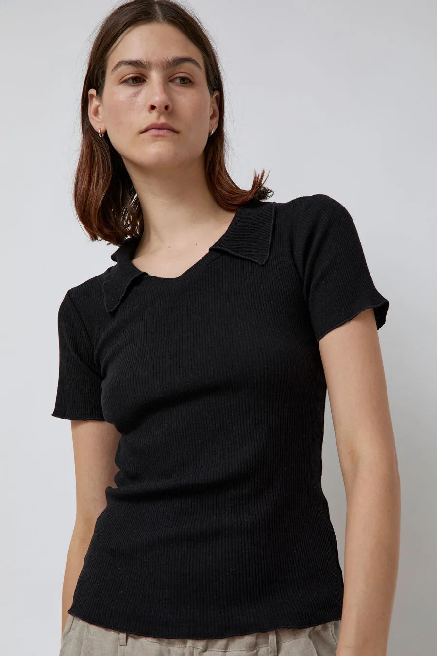 Baserange Iso Top in Black sold by No. 6