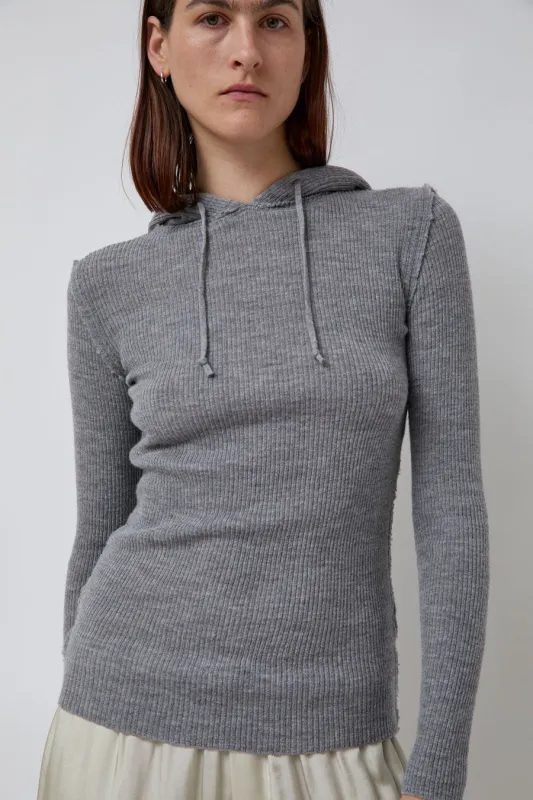 Guðrun & Guðrun Brim Hoodie in Grey sold by No. 6