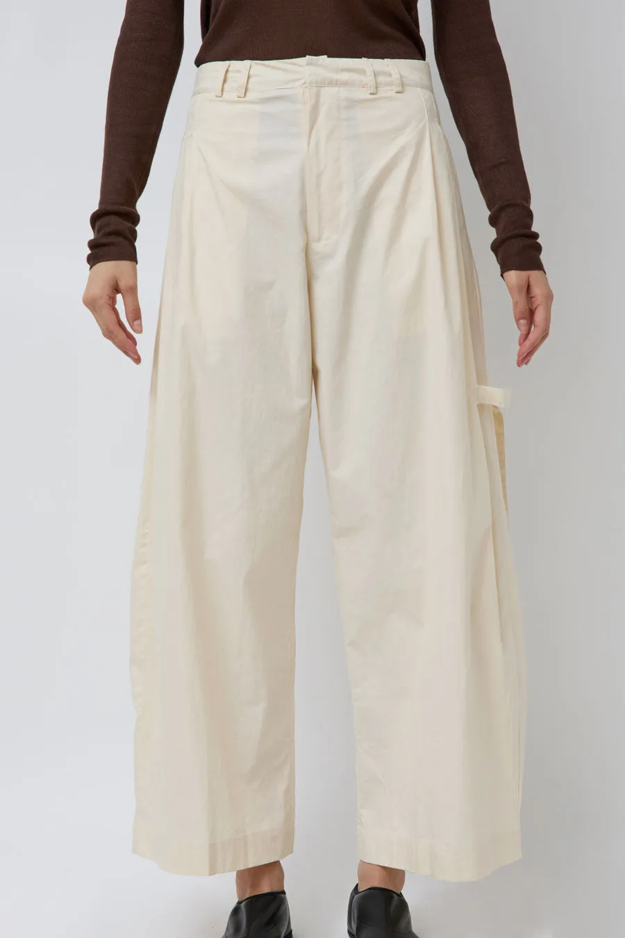 Deiji Studios Tab Pant in Off White sold by No. 6 product image thumbnail 3