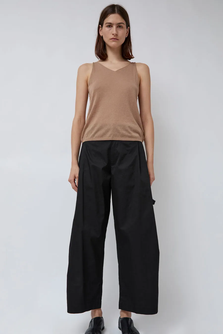 Deiji Studios Tab Pant in Black sold by No. 6
