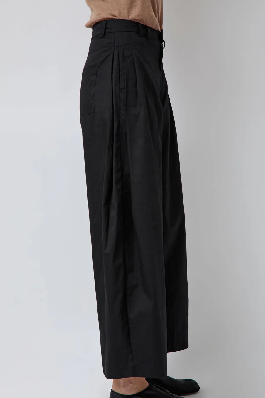 Deiji Studios Tab Pant in Black sold by No. 6 product image thumbnail 2