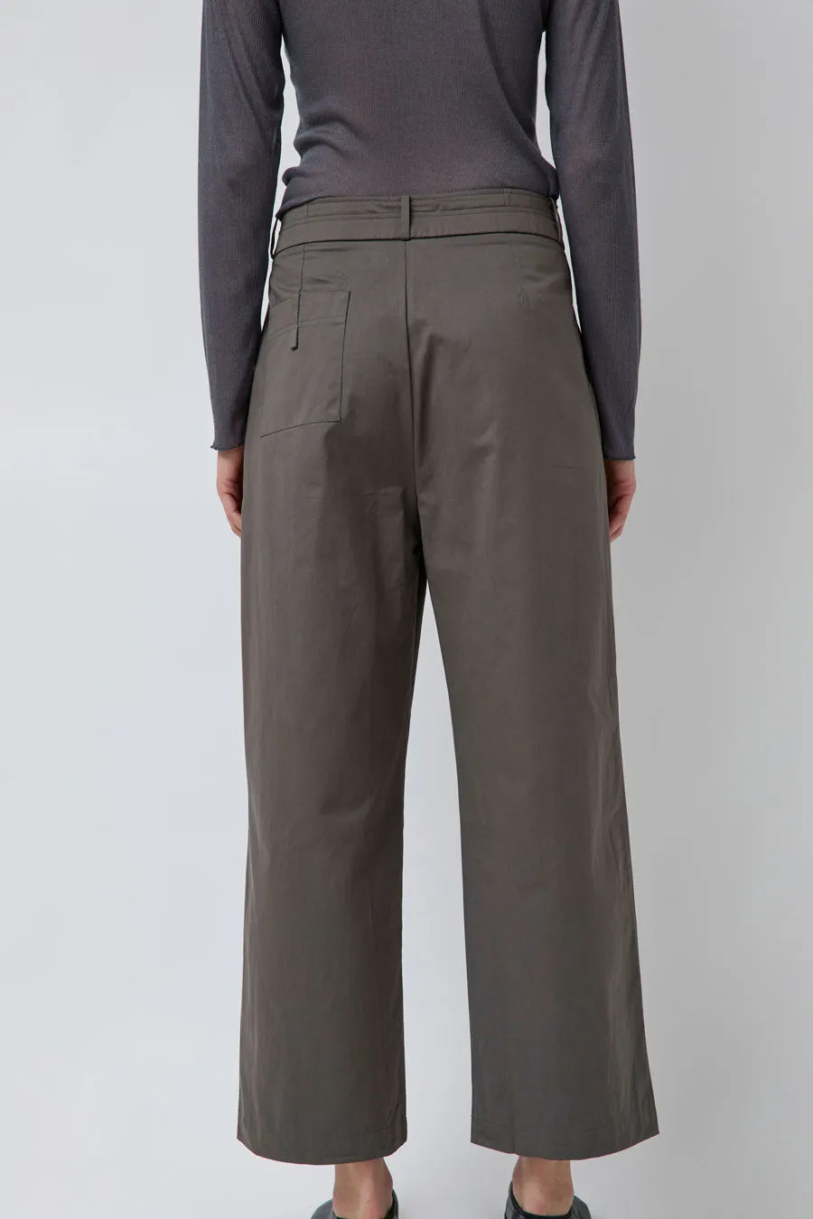 Deiji Studios Two Layer Pant in Charcoal sold by No. 6 product image thumbnail 5