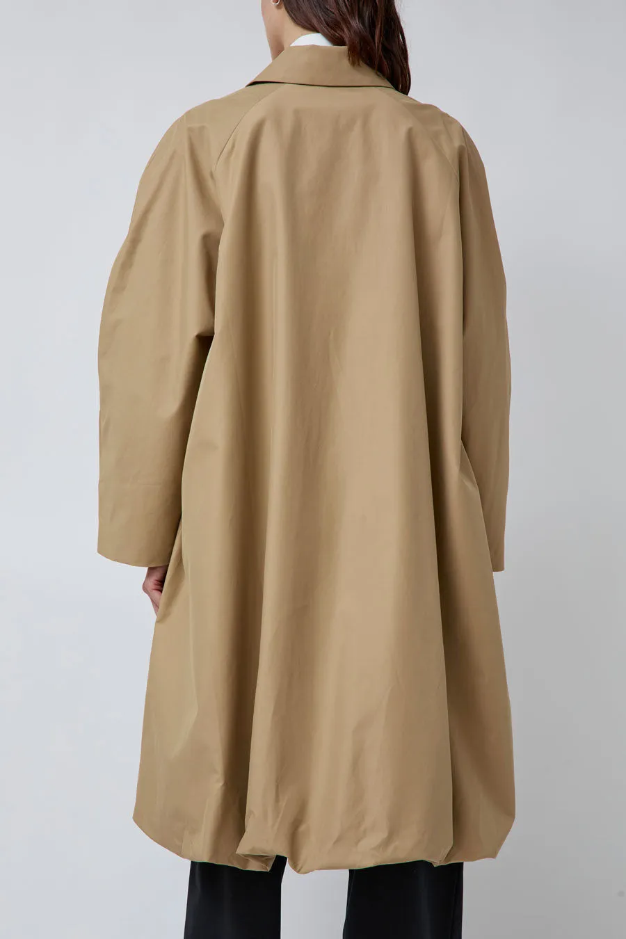 CORDERA Balloon Trench Coat in Camel sold by No. 6 product image thumbnail 4
