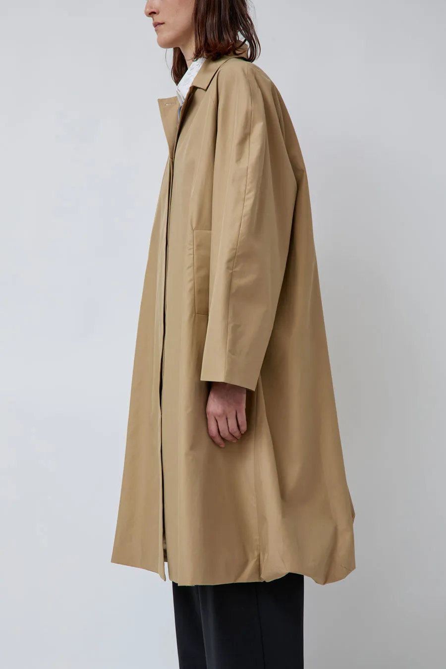 CORDERA Balloon Trench Coat in Camel sold by No. 6 product image thumbnail 5