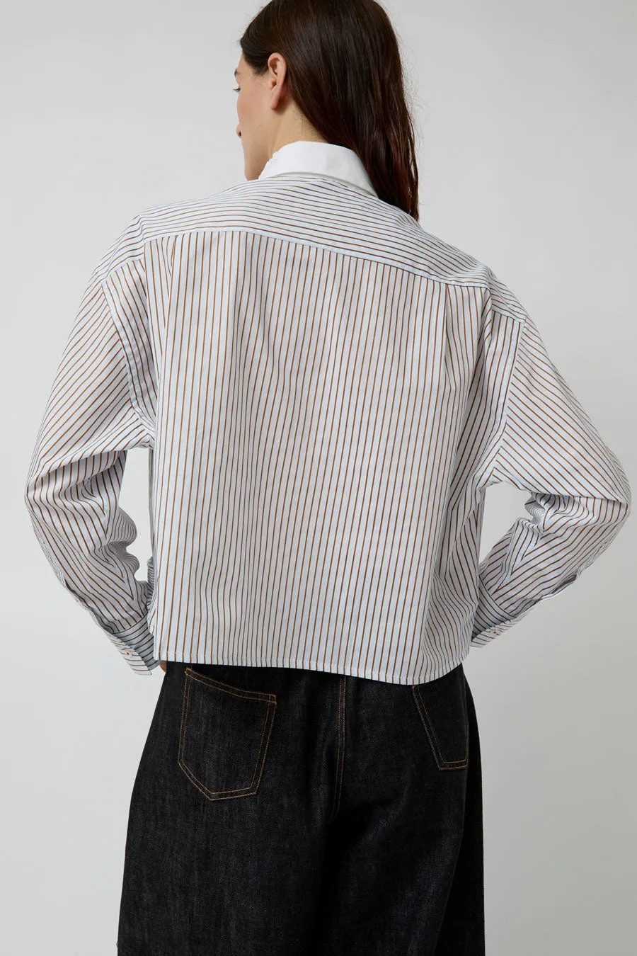 CORDERA Embellished Striped Shirt in Stripe sold by No. 6 product image thumbnail 4