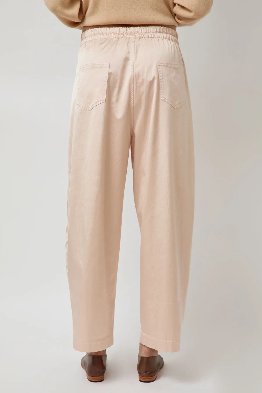 CORDERA Satin Curved Pants in Peach sold by No. 6 product image thumbnail 4