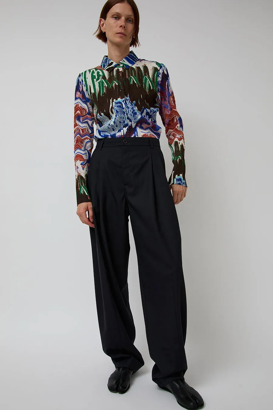Henrik Vibskov Claus Pant in Tropical Navy sold by No. 6 product image thumbnail 3