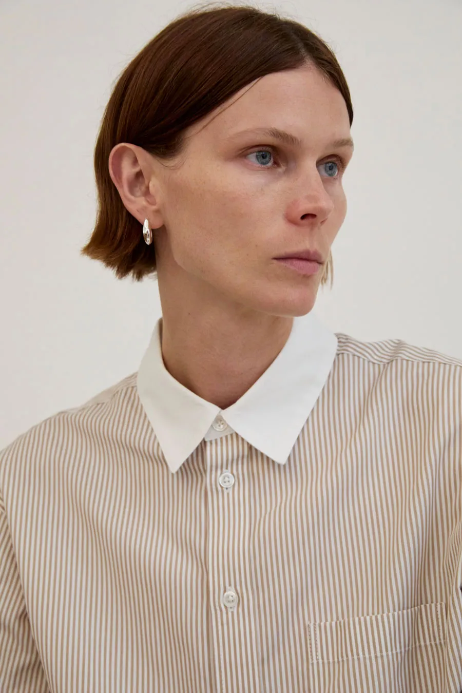 Nina Gordon Marina Hoop in Silver sold by No. 6 product image thumbnail 3