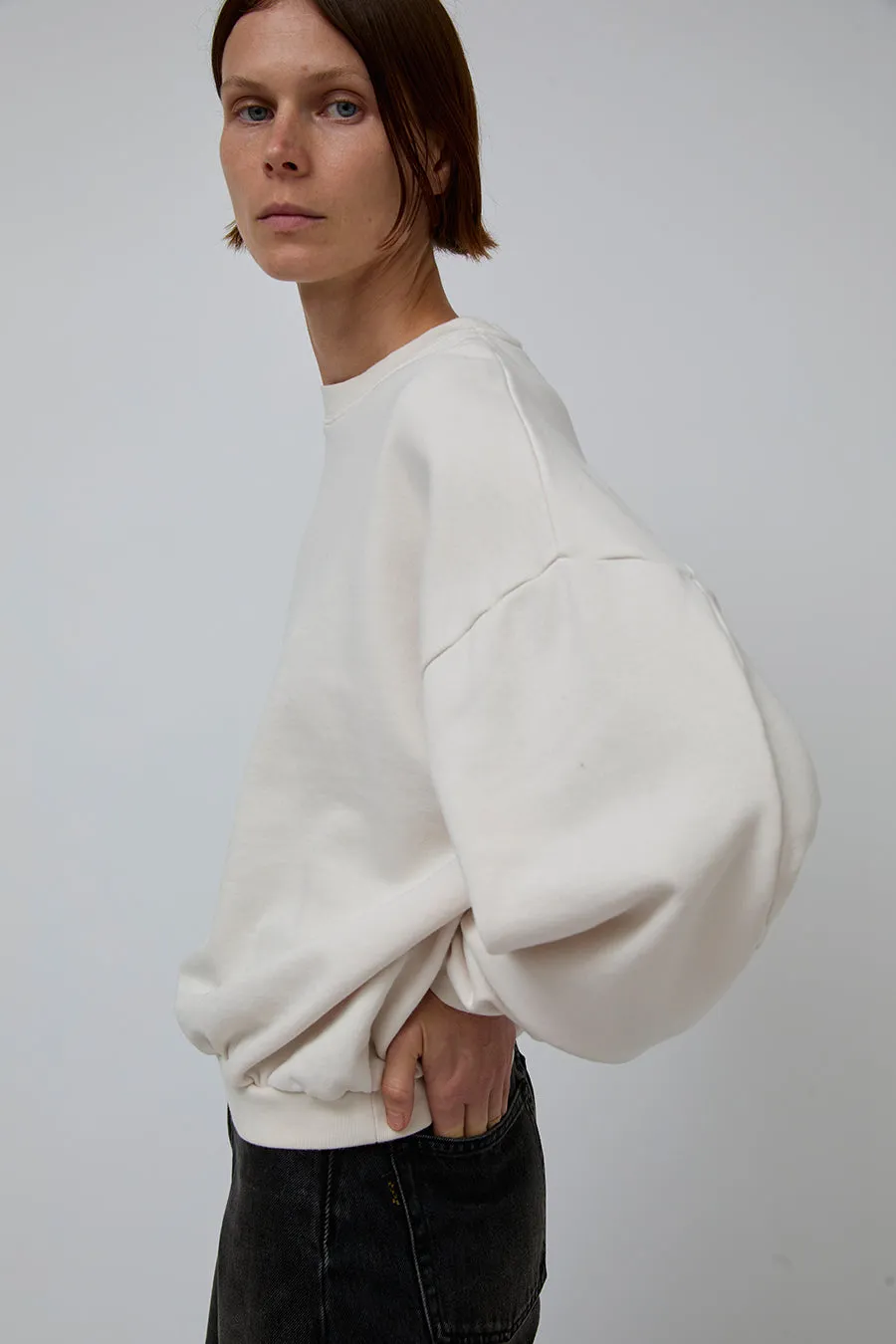 Haikure Dinha Sweatshirt in Ecru sold by No. 6 product image thumbnail 3