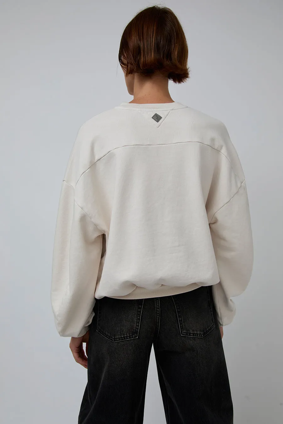 Haikure Dinha Sweatshirt in Ecru sold by No. 6 product image thumbnail 4