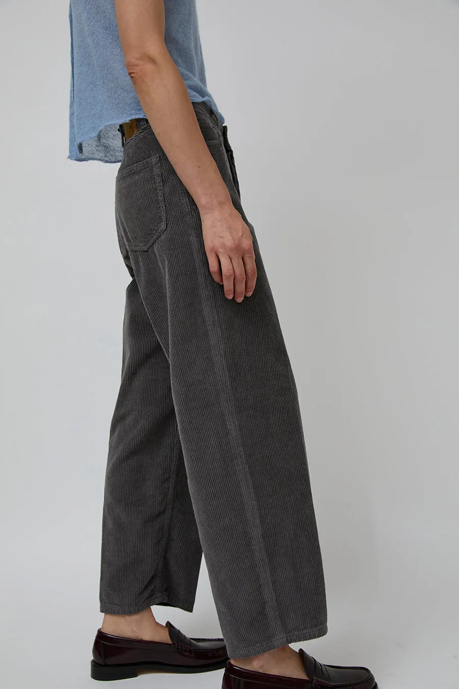 Haikure Betty Velvet Jean in Lead Grey sold by No. 6 product image thumbnail 2