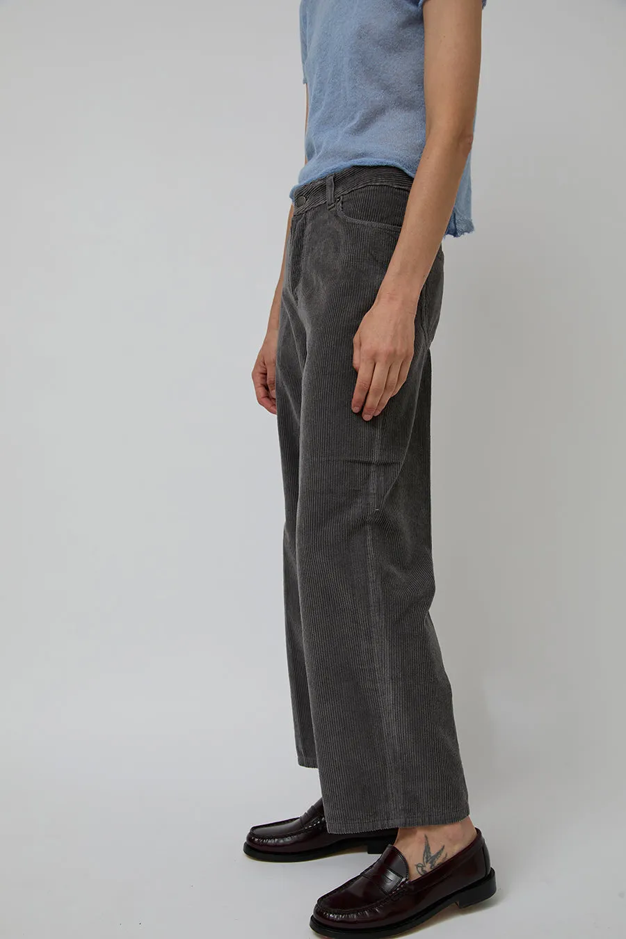 Haikure Betty Velvet Jean in Lead Grey sold by No. 6 product image thumbnail 5